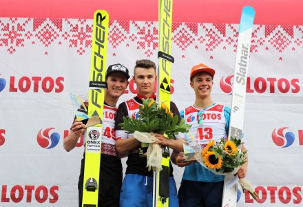 Najlepsza trójka sobotnich zawodów